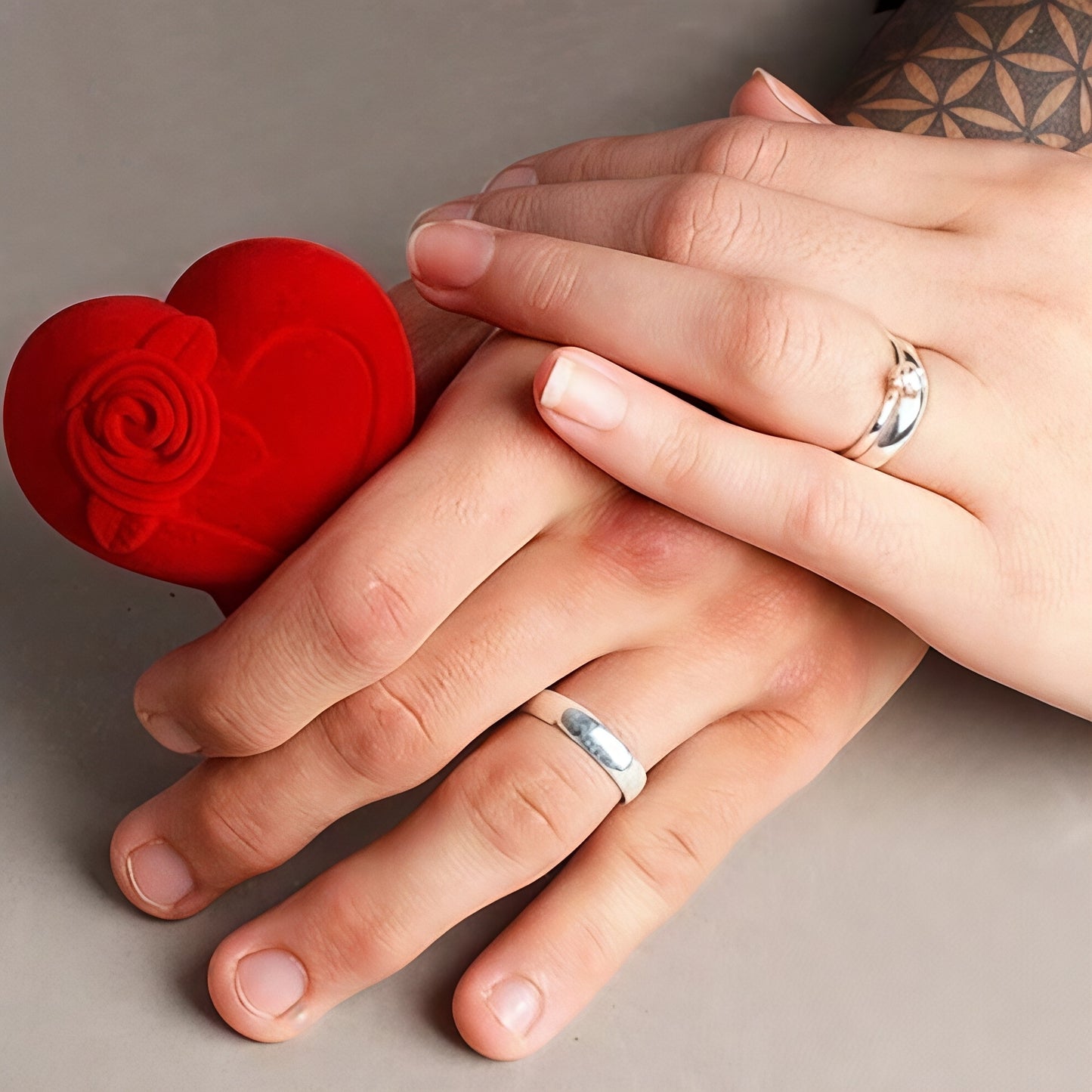 Engagement Ring - 925 Silver - Traditional 5 mm