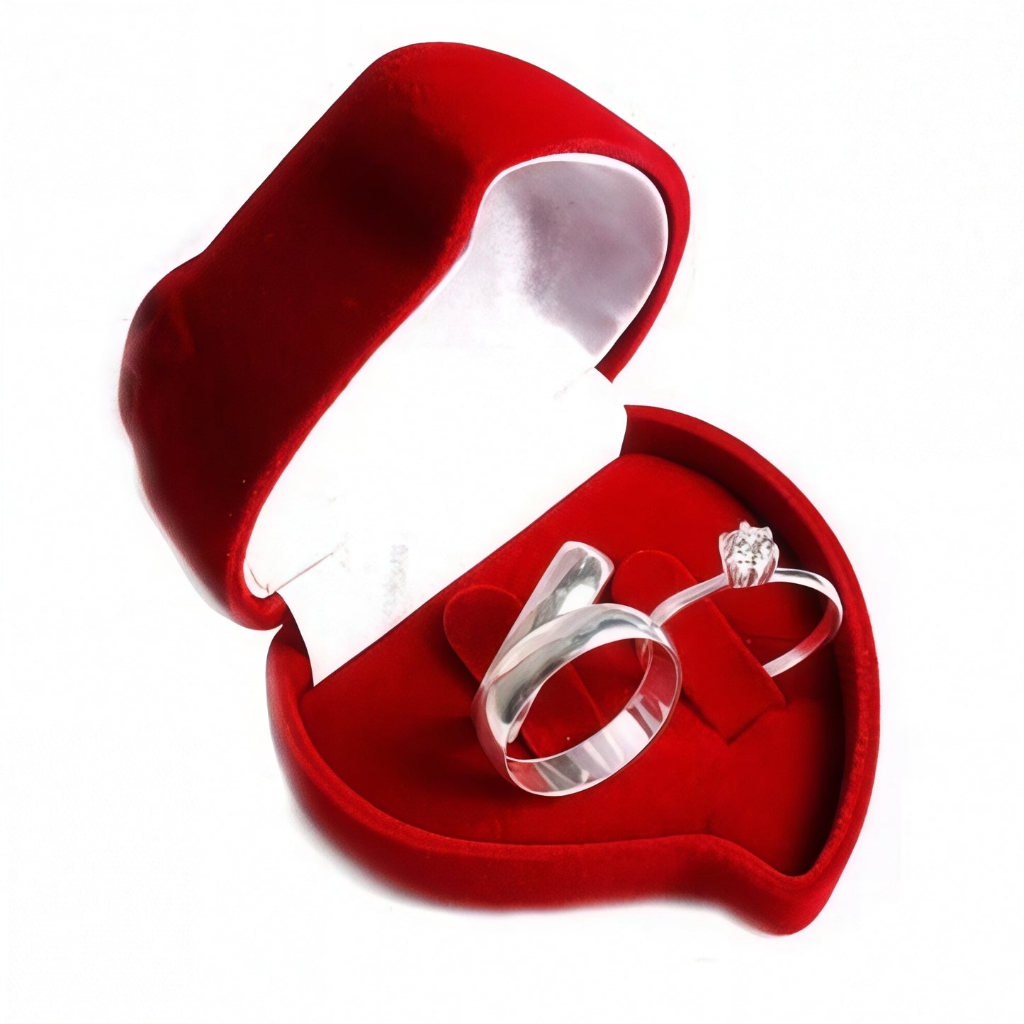 Engagement Ring - 925 Silver - Traditional 5 mm