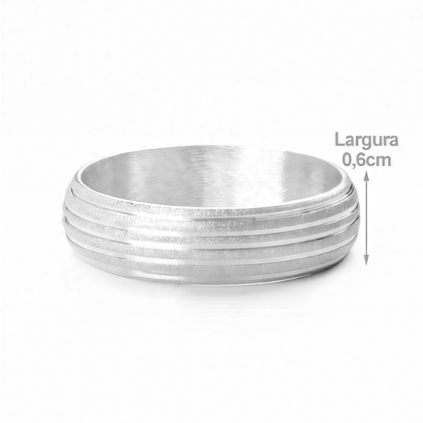 Engagement Ring - 925 Silver - THREE BEADS