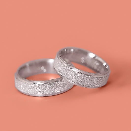 O Par Aliança de Namoro - Prata 925 - Diamantado