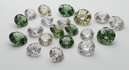 Diamante vs. Moissanita vs. Zircônia: Qual a Melhor Escolha para Você?