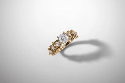 Brilho Eterno - Anel OURO 14.2Kt