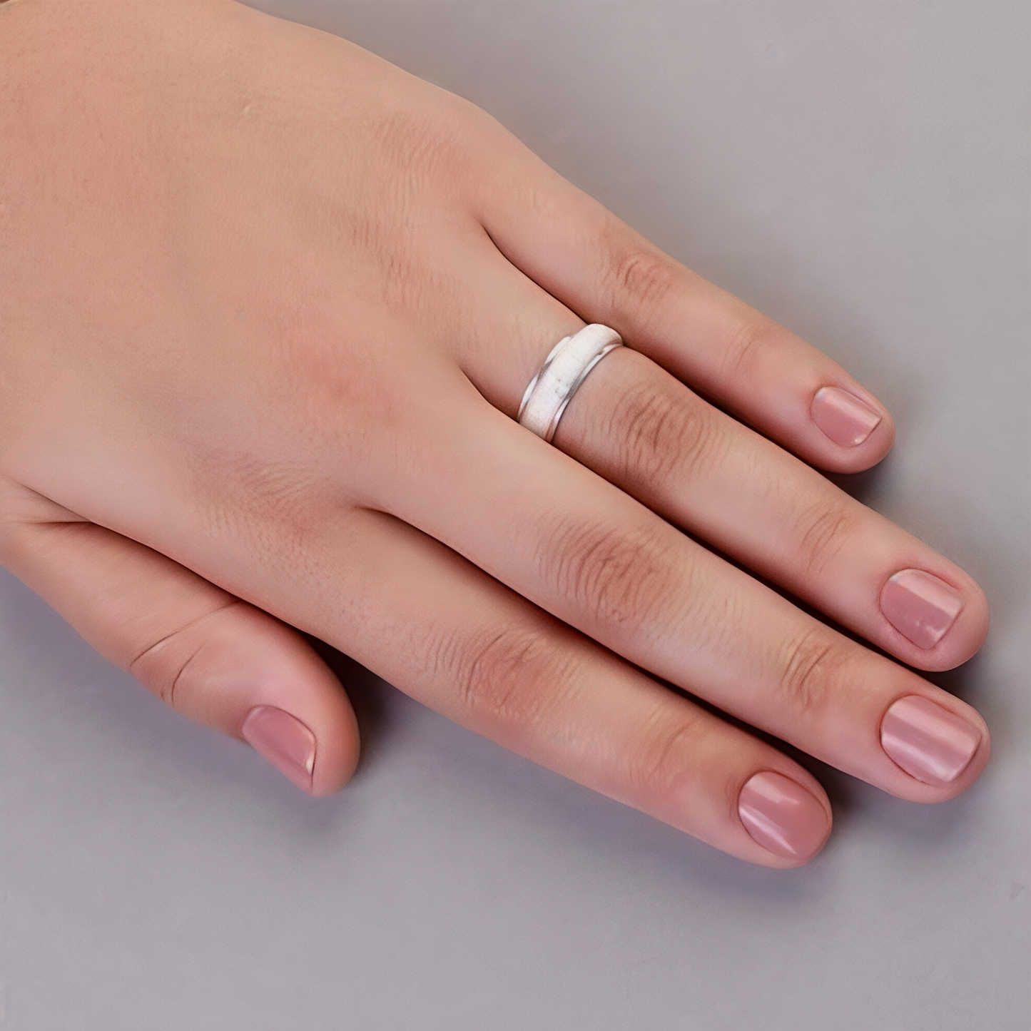 Engagement Ring - 925 Silver - DIAMOND
