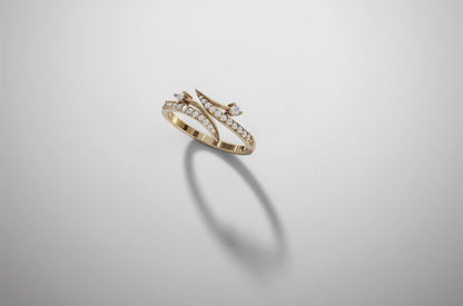 Elegância Pura - Anel OURO 14.2Kt